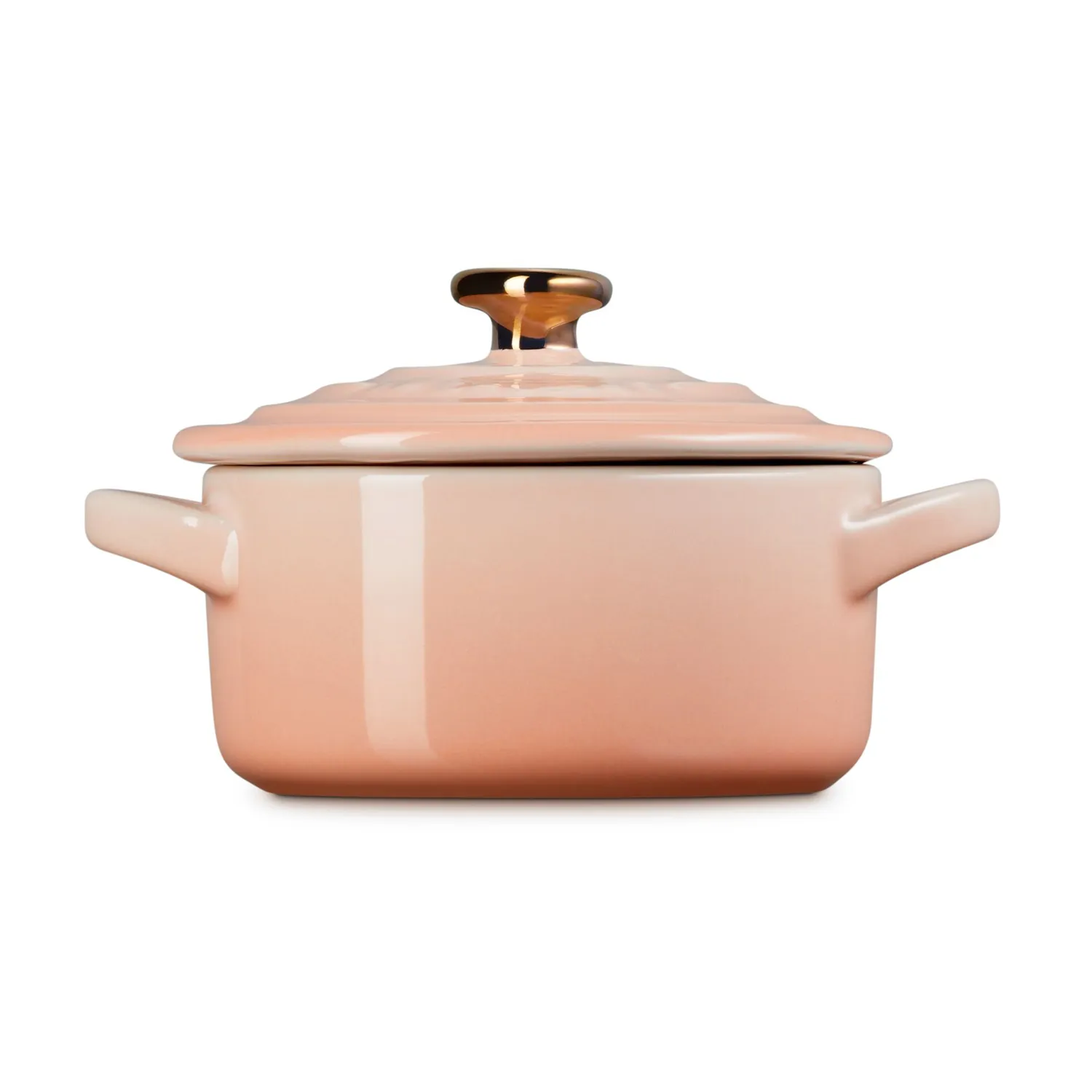 Le Creuset Petite Cocotte with Gold Heart Knob, 8 oz.