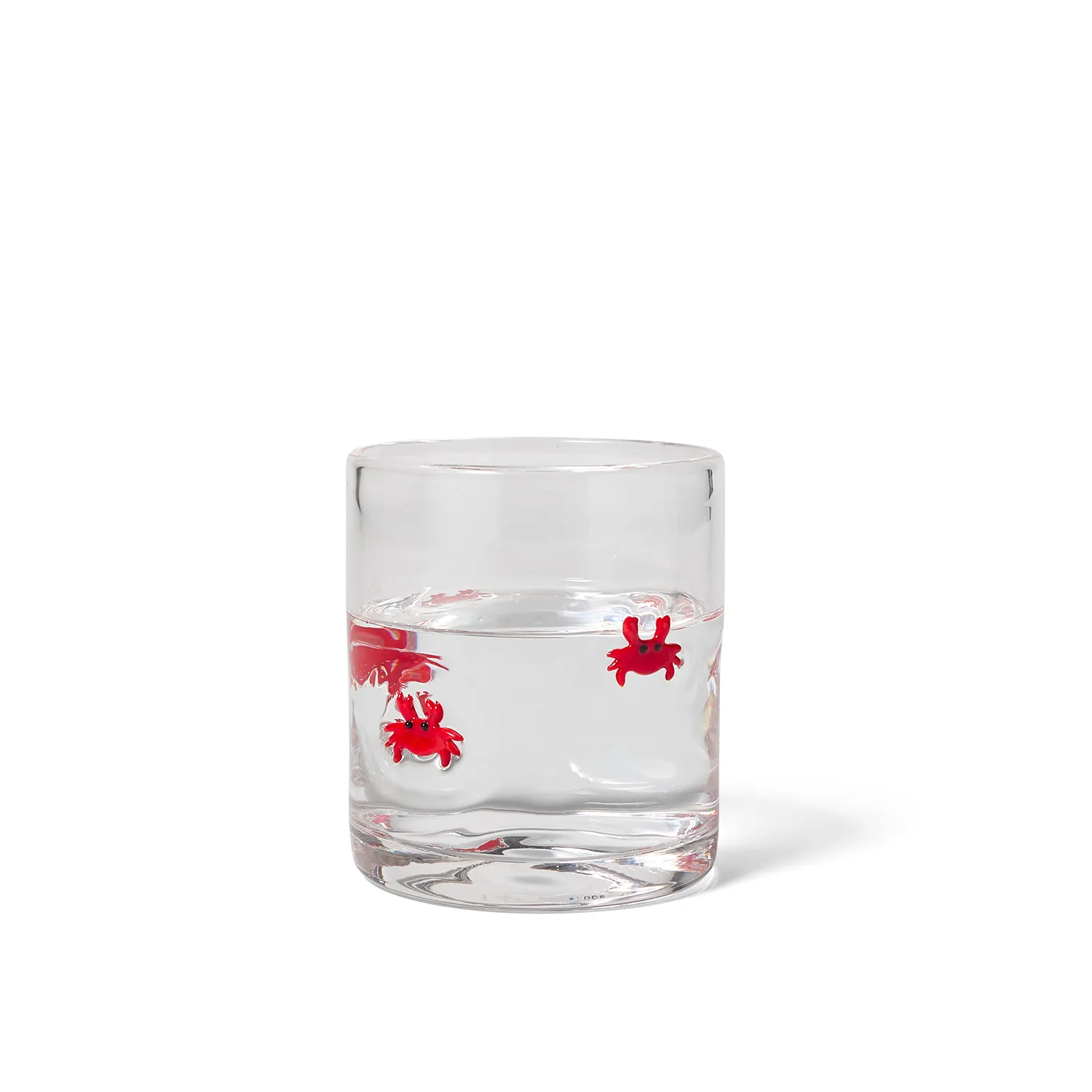 Sur La Table Crab Double Old-Fashioned Glass