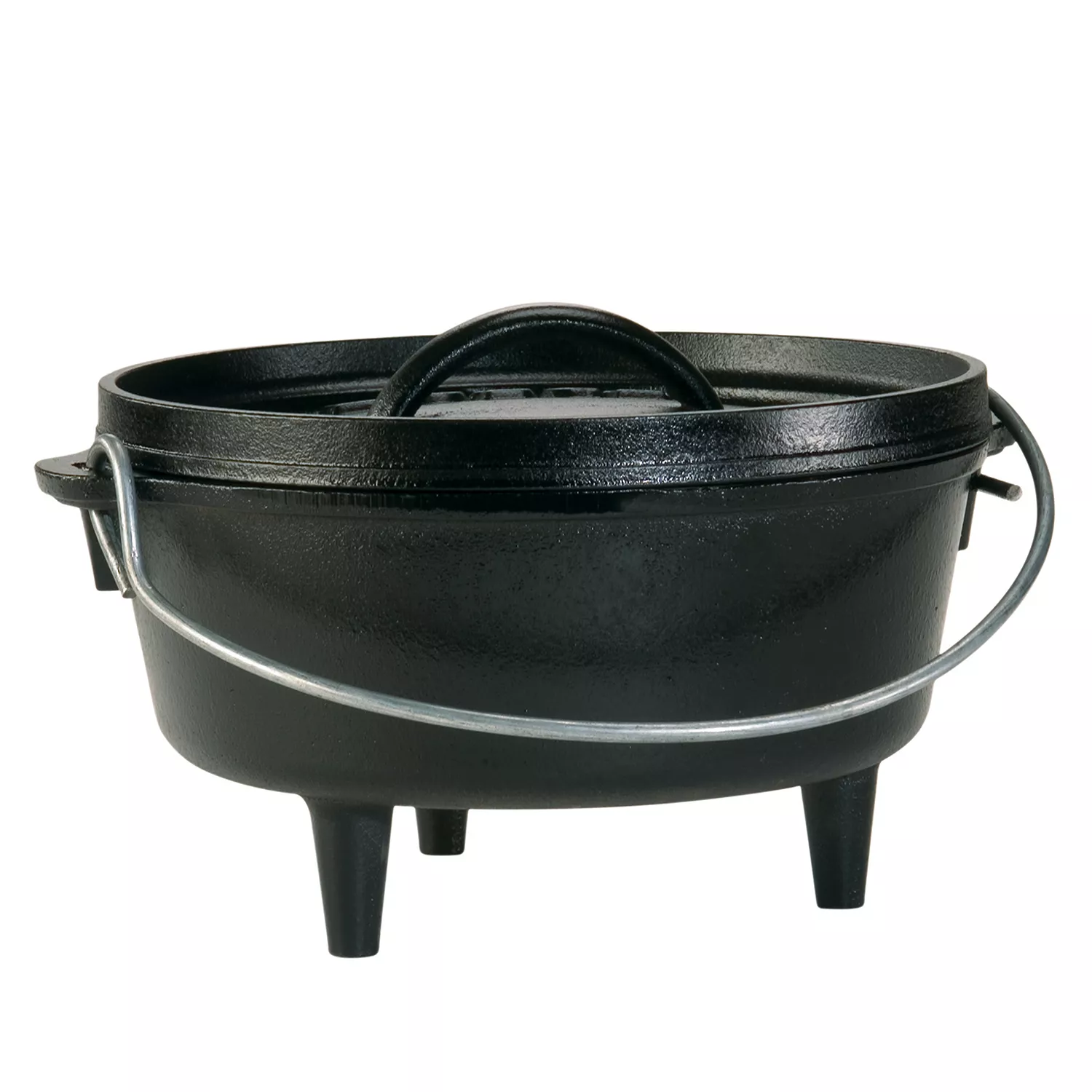 5 Quart Cast Iron Dutch Oven Pot and pan Camping Easy to Carry Cookware Cuisinart  Pot with Leg and Lid