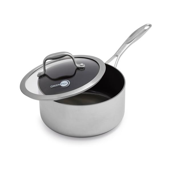GreenPan Diamond + Evershine Saucepan