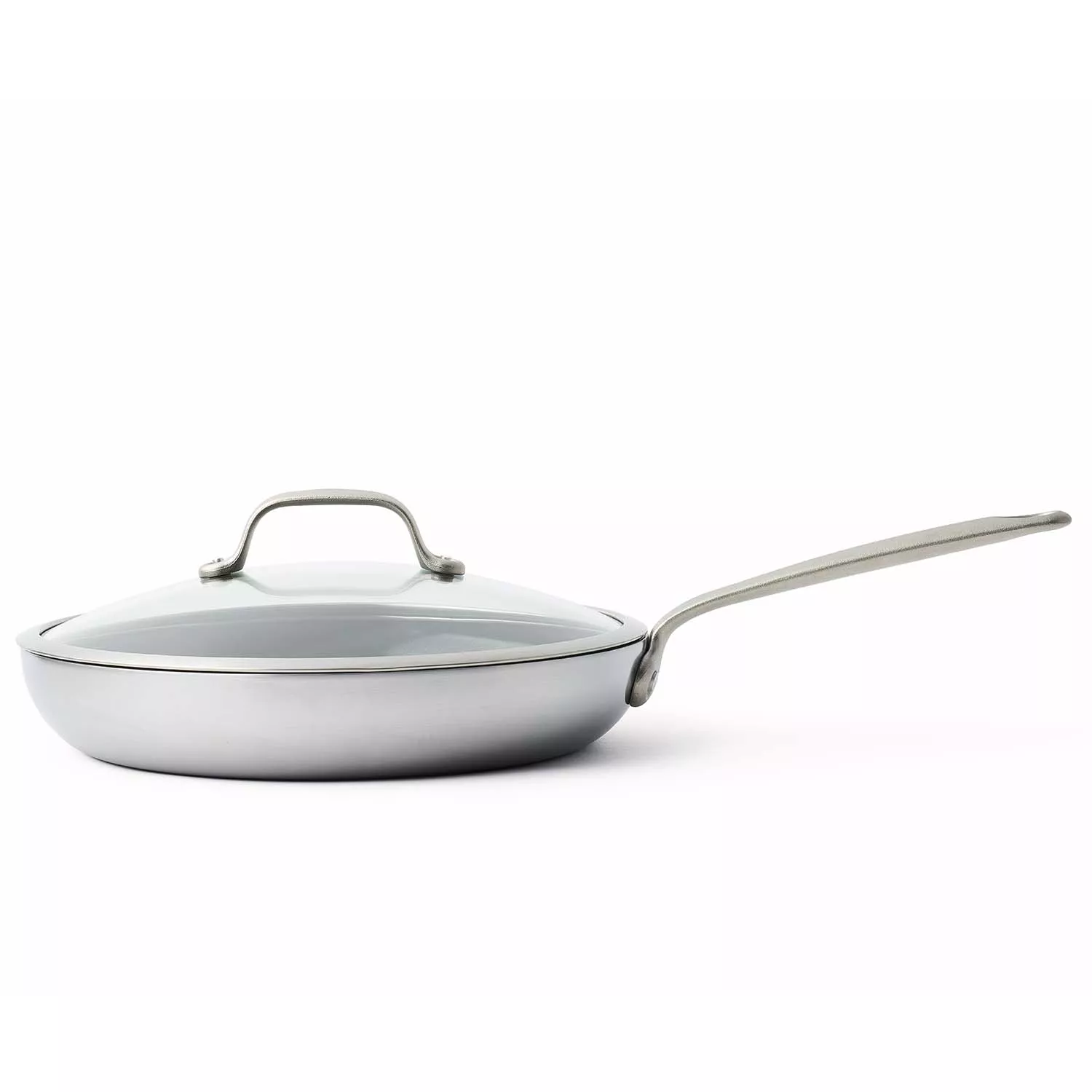 GreenPan Craft Steel Nonstick Skillet with Lid, 12"