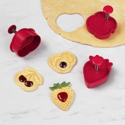 Berry Thumbprint Cookie Cutters, Set of 3