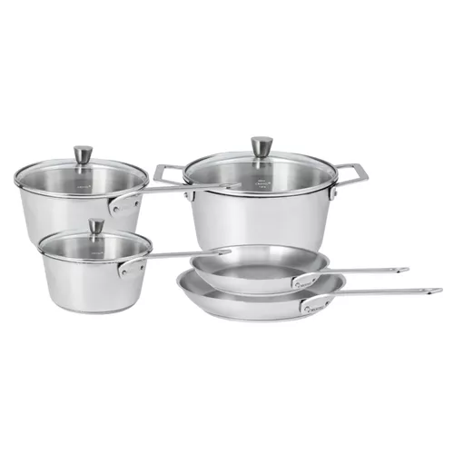 Cristel 1826 8-Piece Stainless Steel Cookware Set