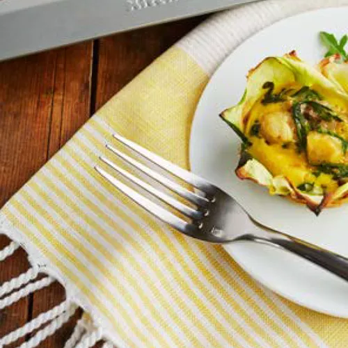 Spinach and Mushroom Mini Tarts