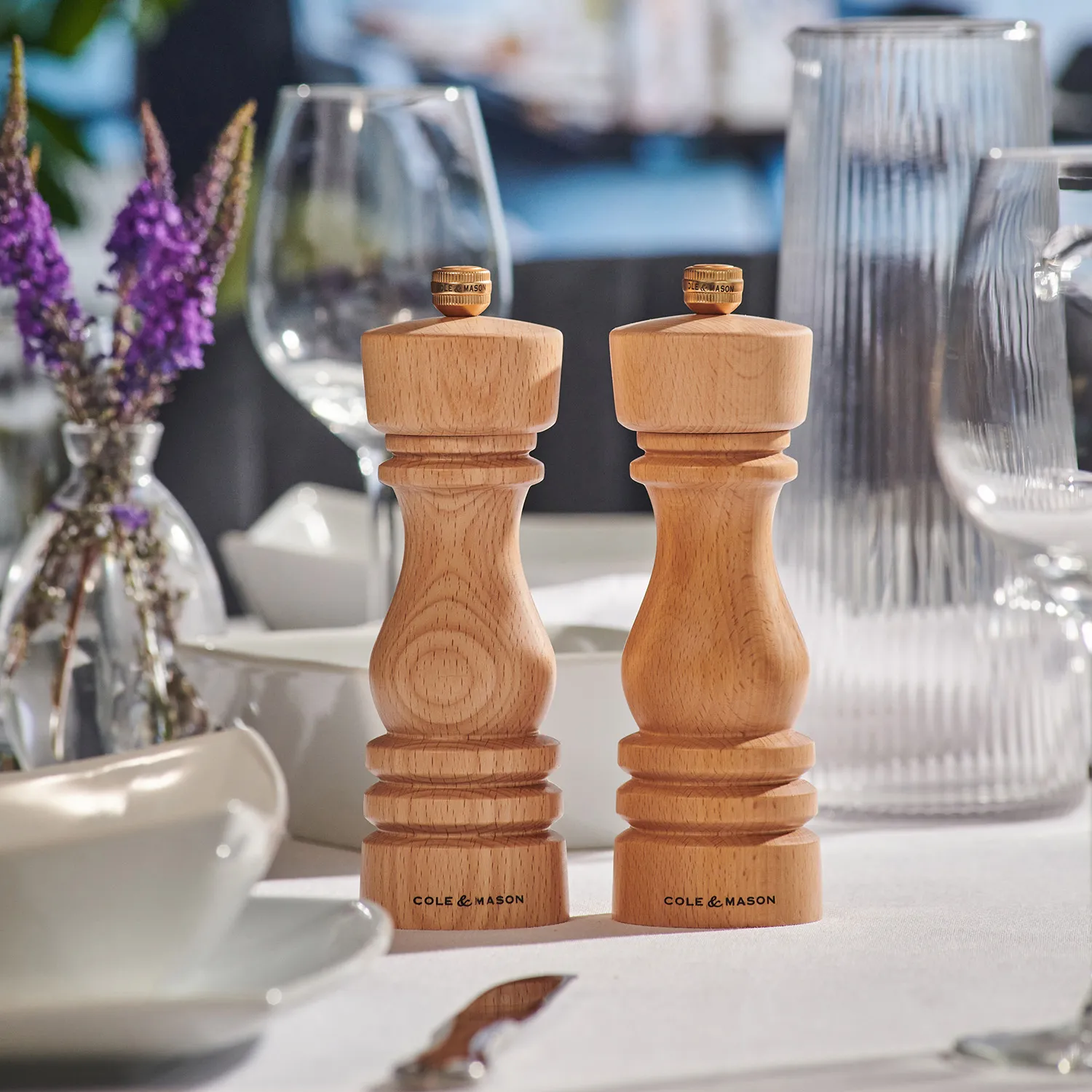 Cole & Mason London Pepper Mills, 7" 