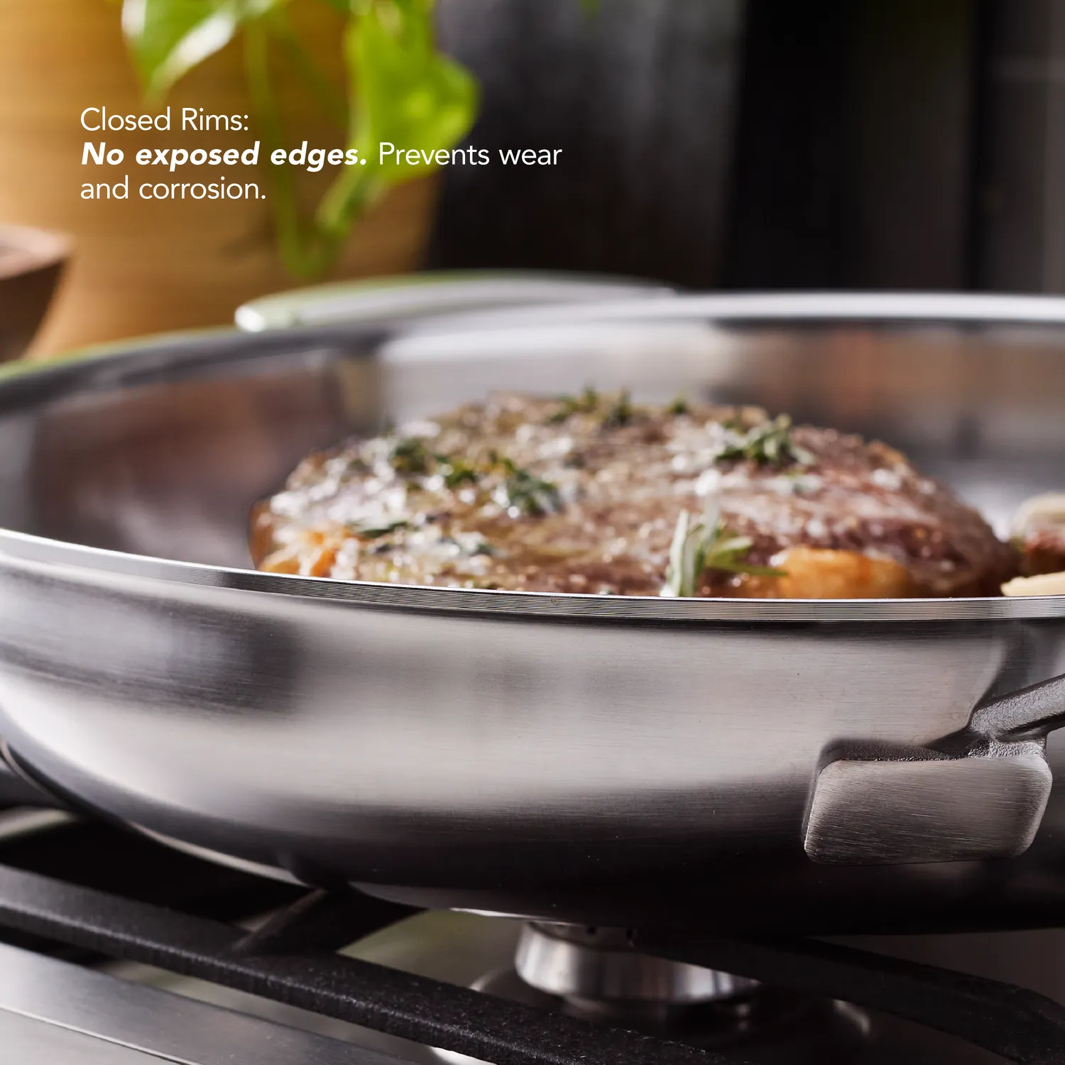 Demeyere Industry5 Stainless-Steel Cookware Set, 10 Piece
