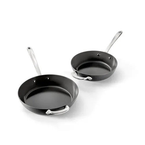 All-Clad HA1 Ceramic Nonstick Set of 2 Skillets, 8.5" & 10.5"