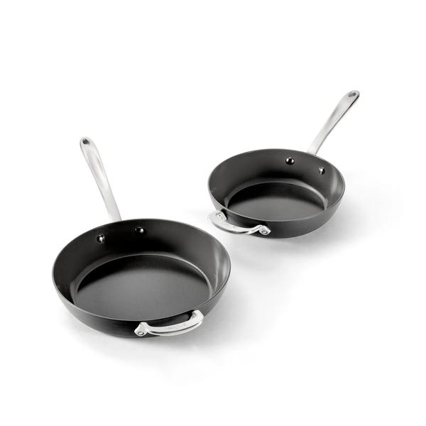 All-Clad HA1 Ceramic Nonstick Set of 2 Skillets, 8.5" & 10.5"