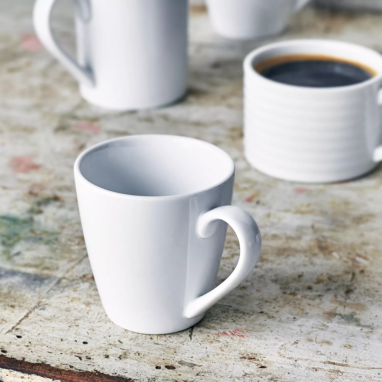 Sur La Table Porcelain Latte Mug