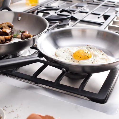 Zwilling Milano Stainless Steel Set of 2 Skillets, 8" & 10"