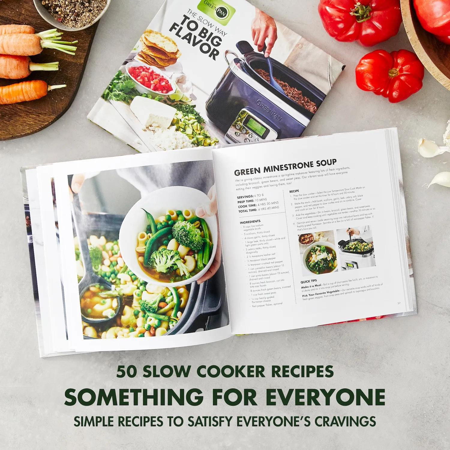 GreenPan - The Slow Way to Big Flavor Cookbook