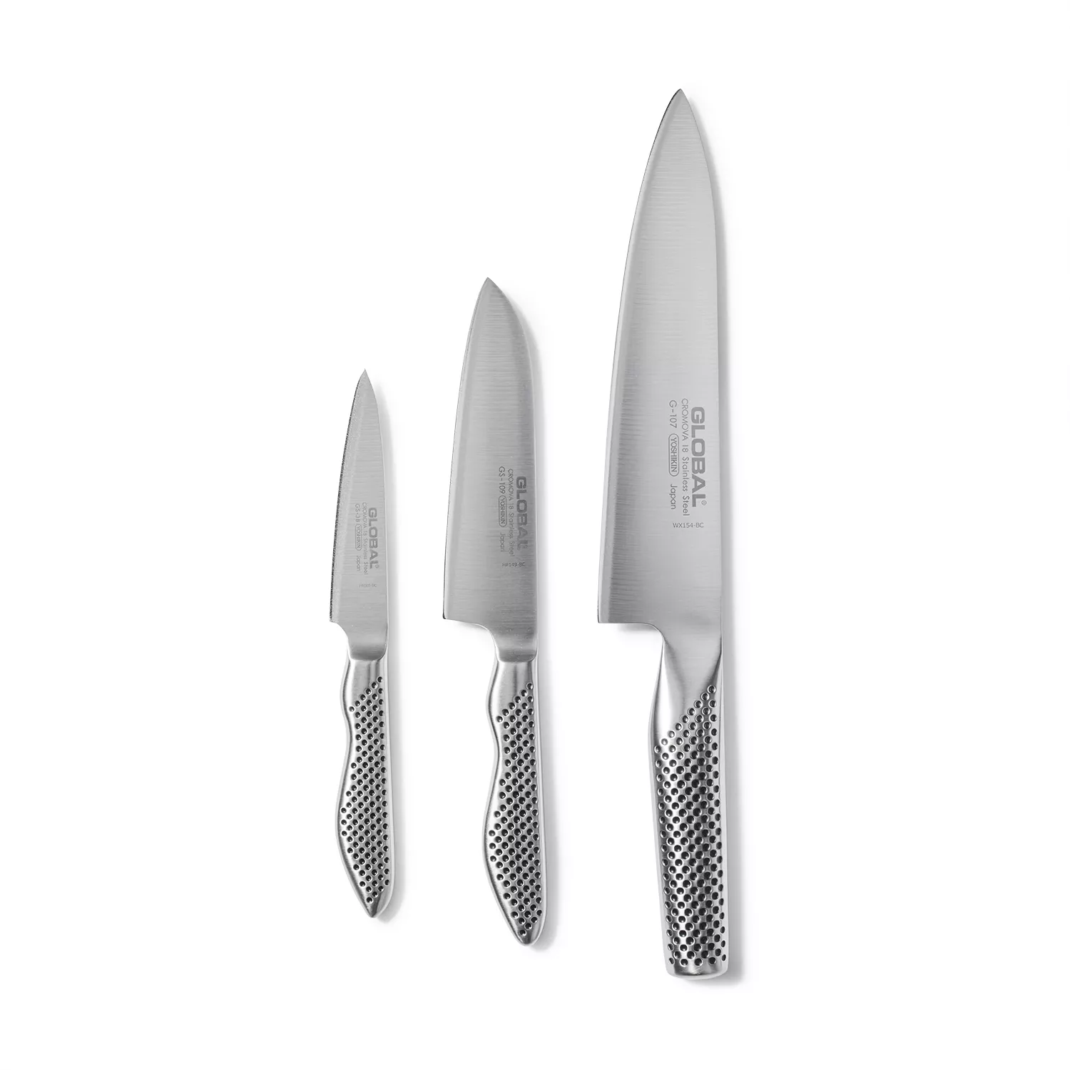 Three Piece Kitchen Knife Set - Upgrade your knives, for the last time! –  Curated Kitchenware