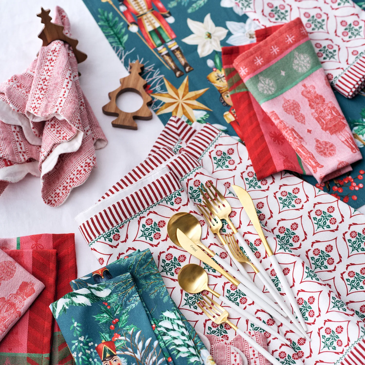 Sur La Table Nutcracker Napkins, Set of 4