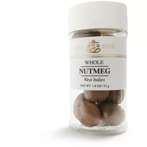 India Tree Whole Nutmeg, 1.8 oz.