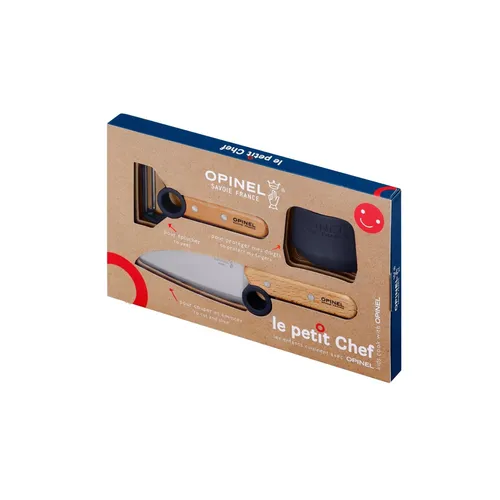 Opinel Le Petite Chef 3-Piece Starter Knife Set