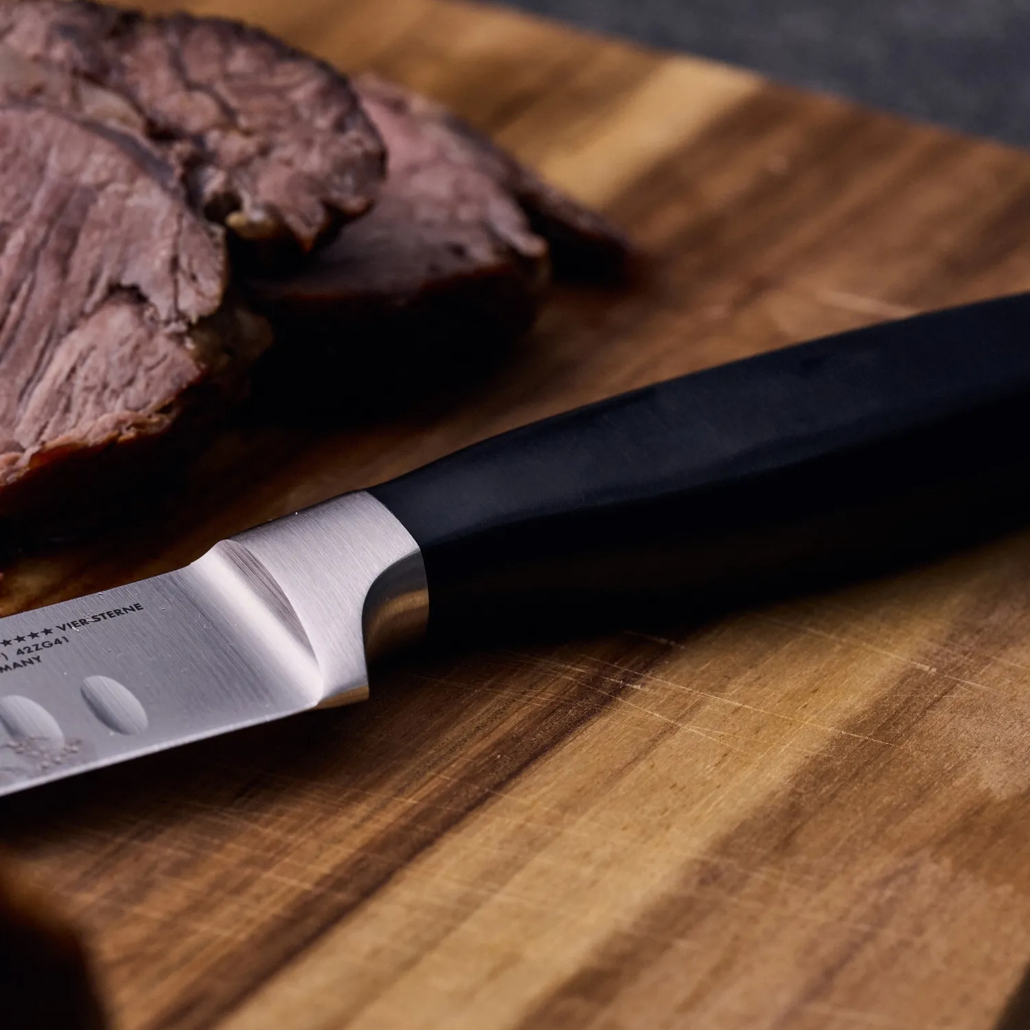 Zwilling J.A. Henckels Four Star Edge Hollow Slicing Edge Knife, 10"