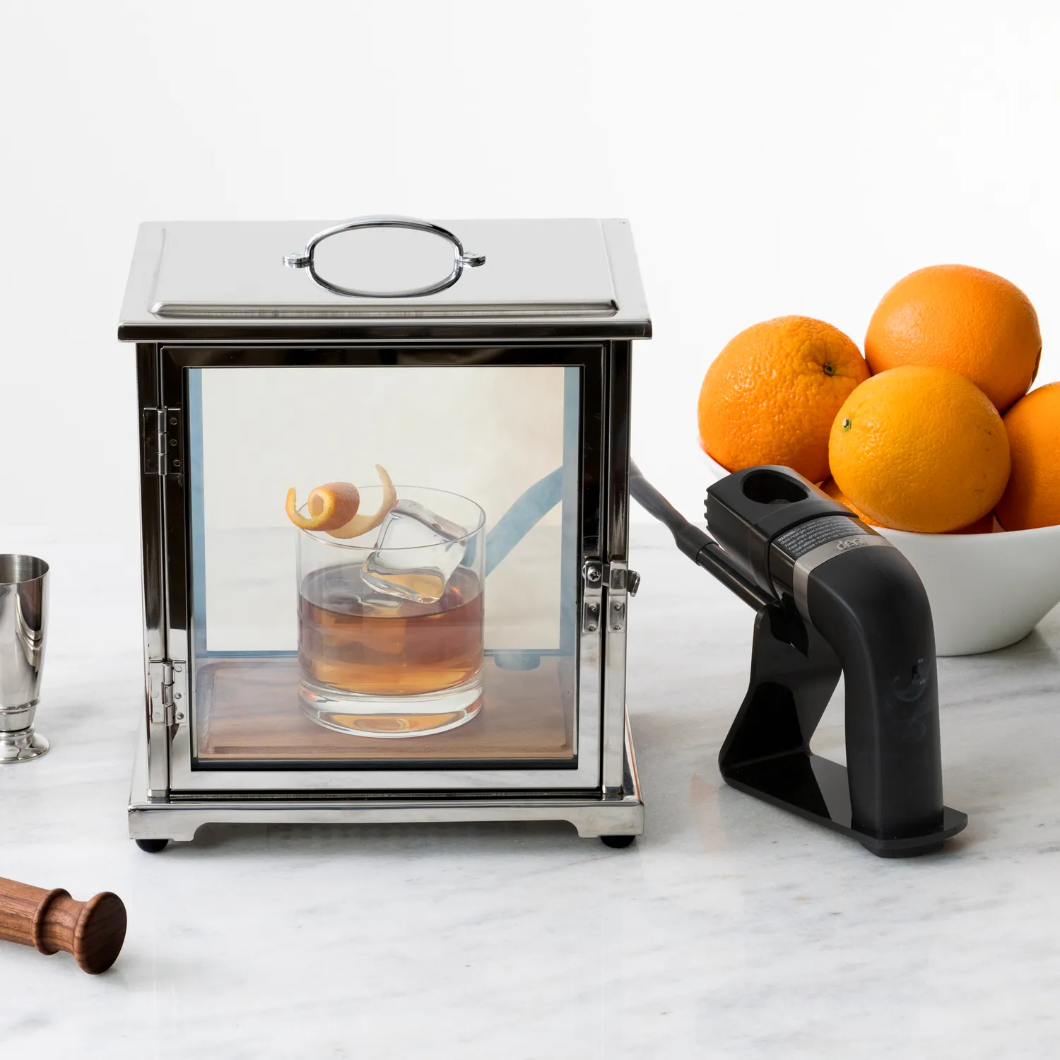 Crafthouse by Fortessa Smoking Box and Handheld Smoker