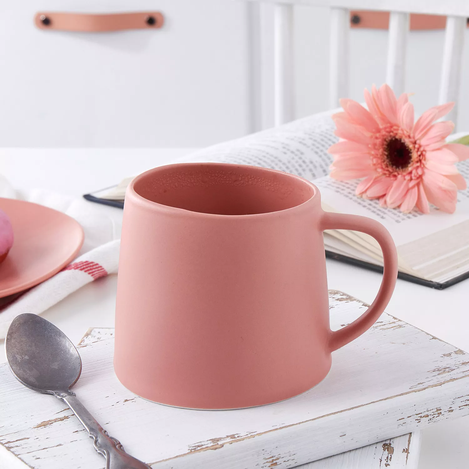 Stone Lain Delilah Porcelain Organic Shaped Mugs, Set of 6