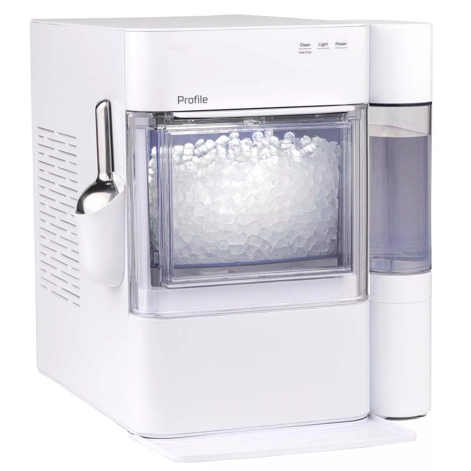 GE Profile Opal 2.0 Ultra Nugget Ice Maker with Side Tank and Scale Inhibiting Filter