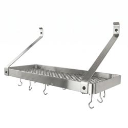 Enclume Gourmet Stainless Steel Deep Bookshelf Wall Racks