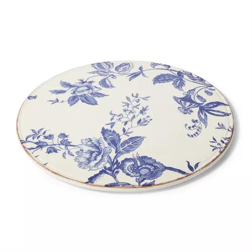 Sur La Table Italian Blue Floral Cheese Plate