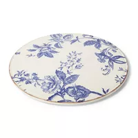 Sur La Table Italian Blue Floral Cheese Plate