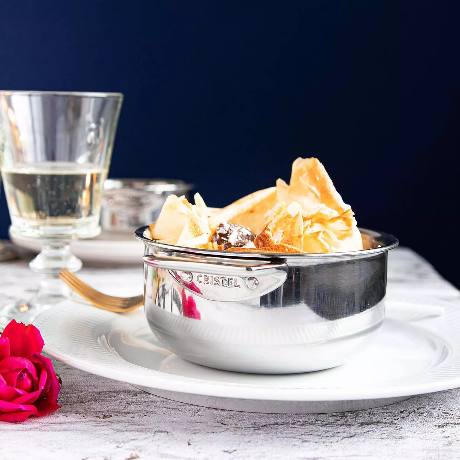 Cristel Castel&#8217;Pro 3-Ply Mini Stewpots with Stainless Steel Lid