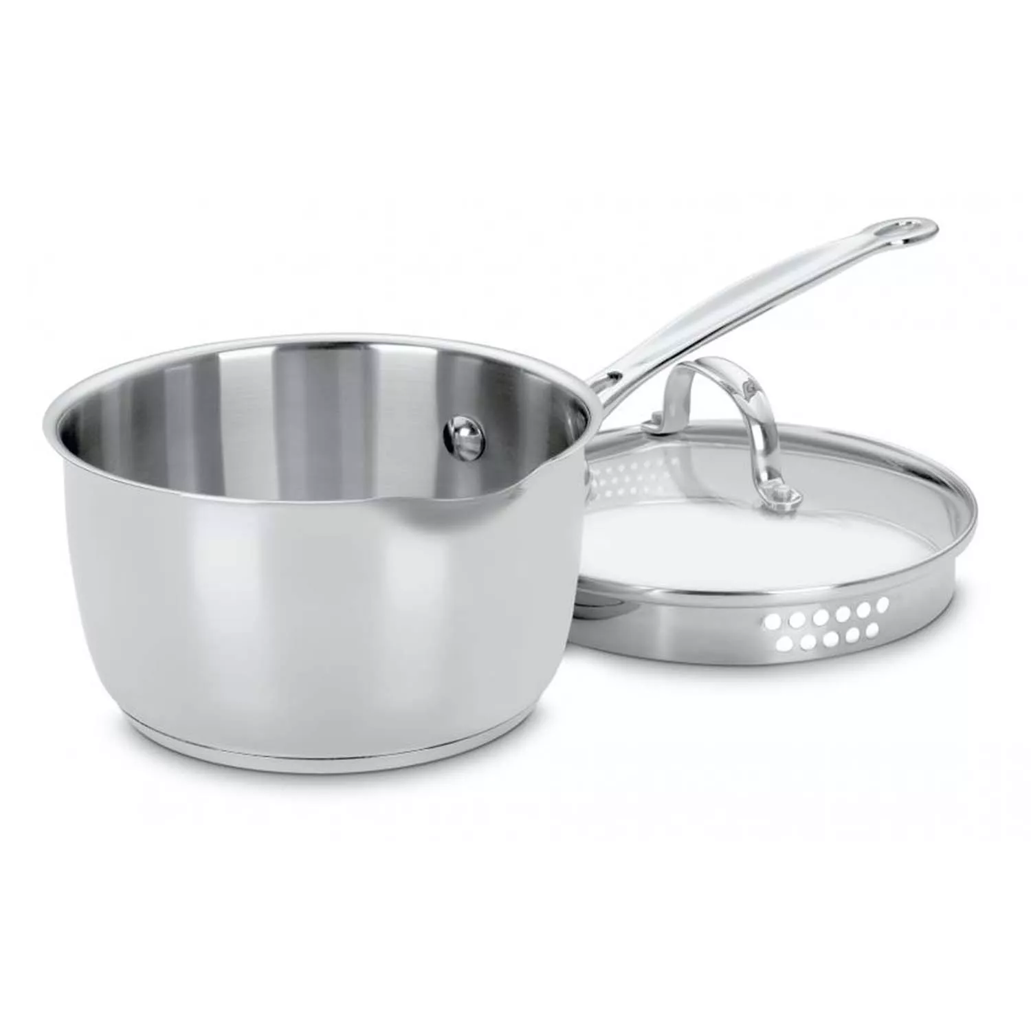 Silver Stainless Steel Copper Bottom Sauce Pan, For Home, Packaging Type:  Box