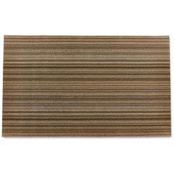 Chilewich Skinny Stripe Shag Big Mat, Mushroom They are great