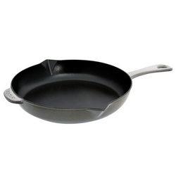 Staub Graphite Skillet, 12" Gorgeous and practical for cooking my family meals