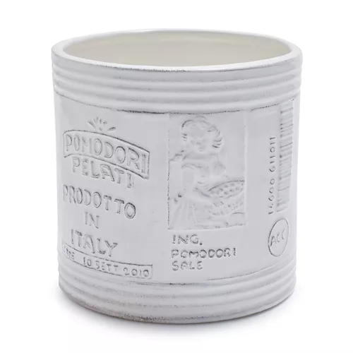 Italian Embossed Utensil Crock