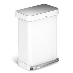 Simplehuman Step Can with Liner Pocket, 55 L I love this trash can