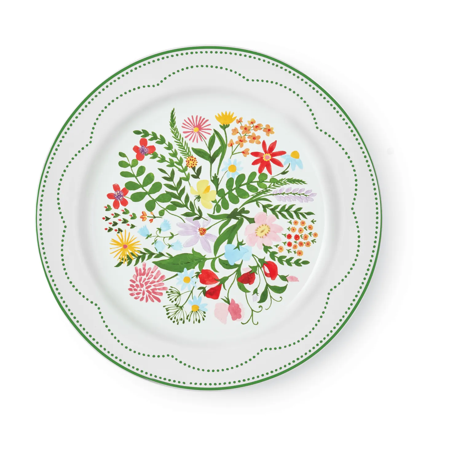 Sur La Table Fleur 12-Piece Dinnerware Set
