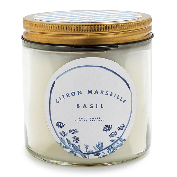 Citron Marseille Basil Candle, 10.9 oz.