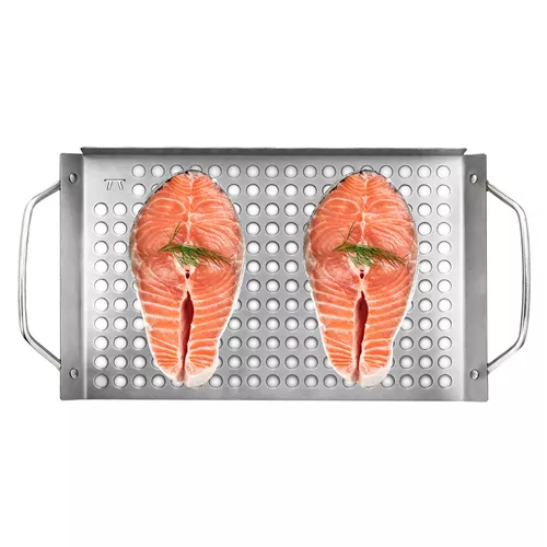 Stainless Steel Grill Grids, Set of 2