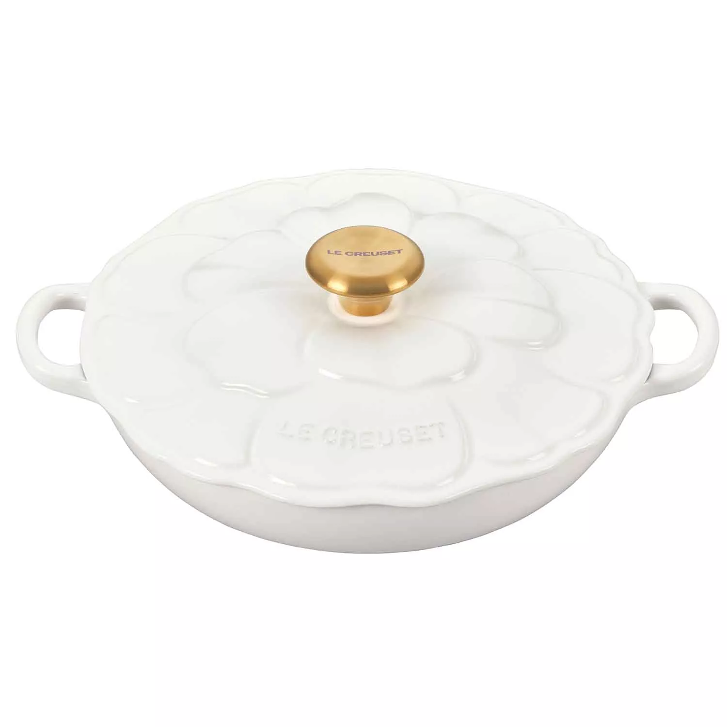 Le Creuset Enameled Cast Iron Signature Petal Braiser, 2.25 qt. 