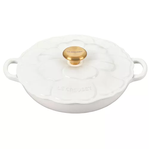 Le Creuset Enameled Cast Iron Signature Petal Braiser, 2.25 qt. 