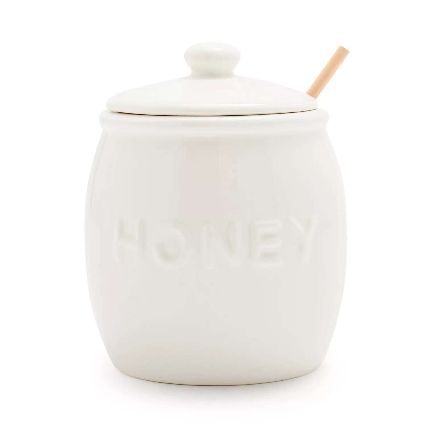 Sur La Table Honey Pot with Wooden Dipper