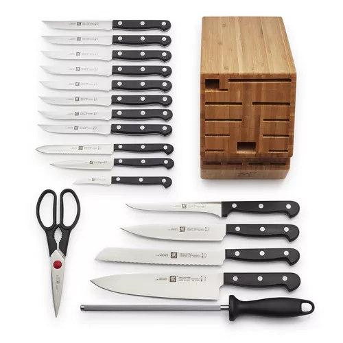 Zwilling J.A. Henckels Twin Gourmet 18-Piece Knife Block Set