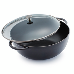 Staub Le Grande Oven with Glass Lid, 7.4 qt.