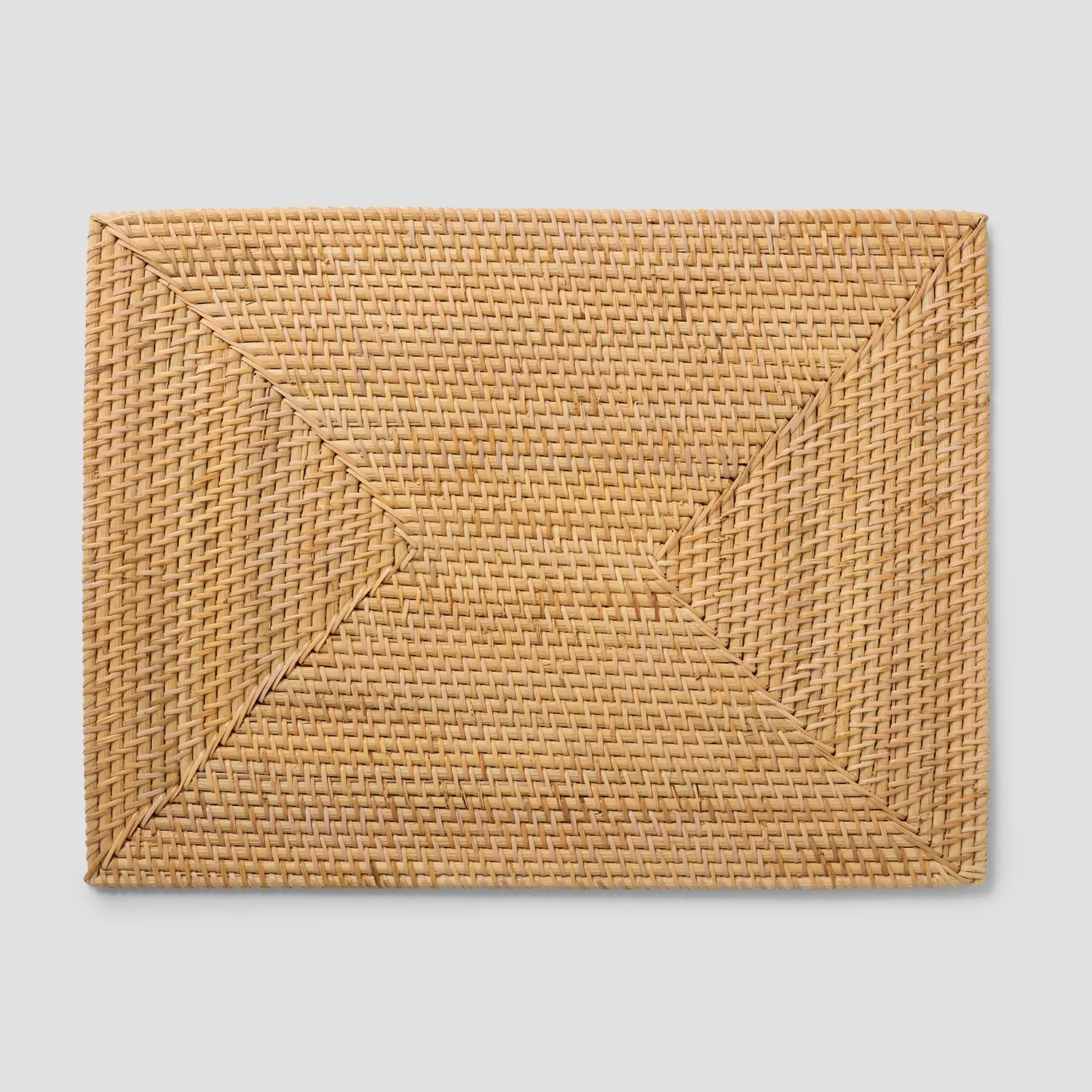 Sur la table Rattan Rectangular Placemat