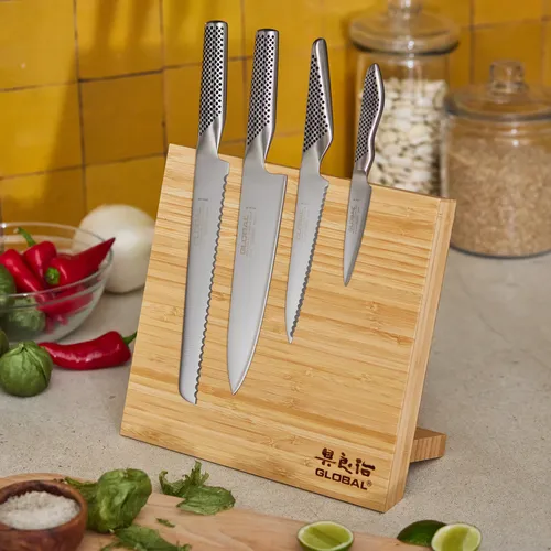 Global Classic Bitoku 5-Piece Easel Knife Set