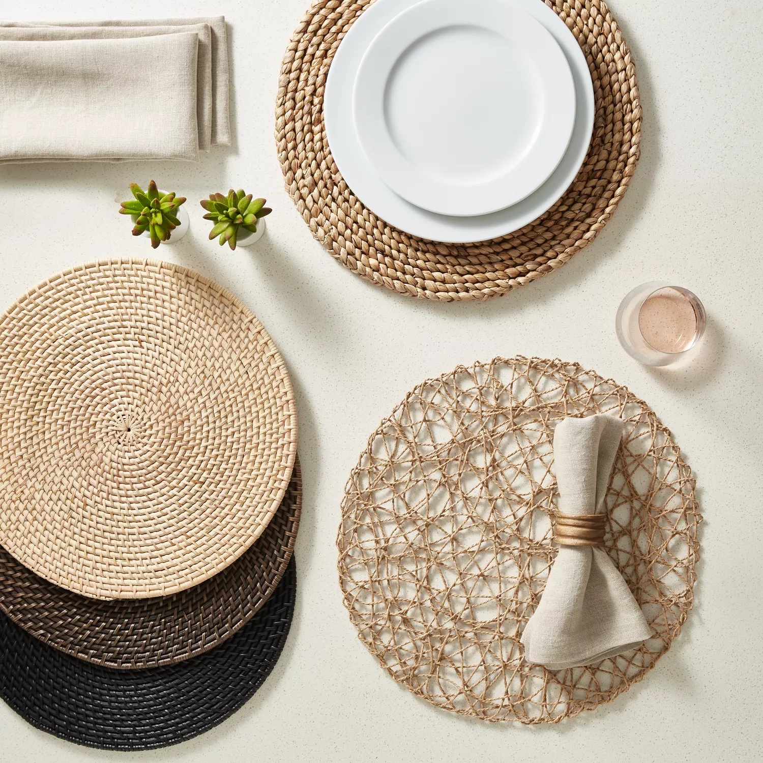 Sur La Table Rattan Placemat