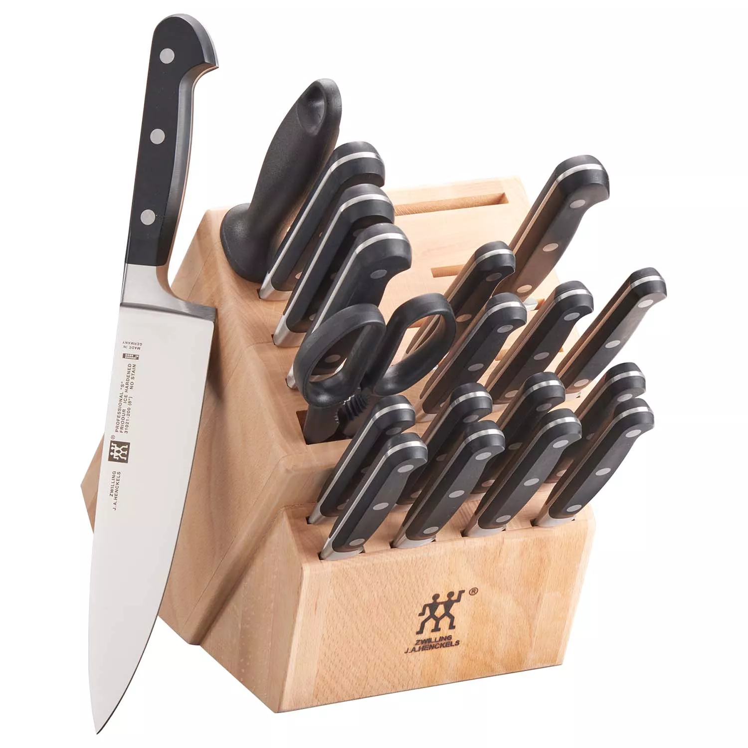 Zwilling J.A. Henckels Professional "S" 20-Piece Knife Block Set