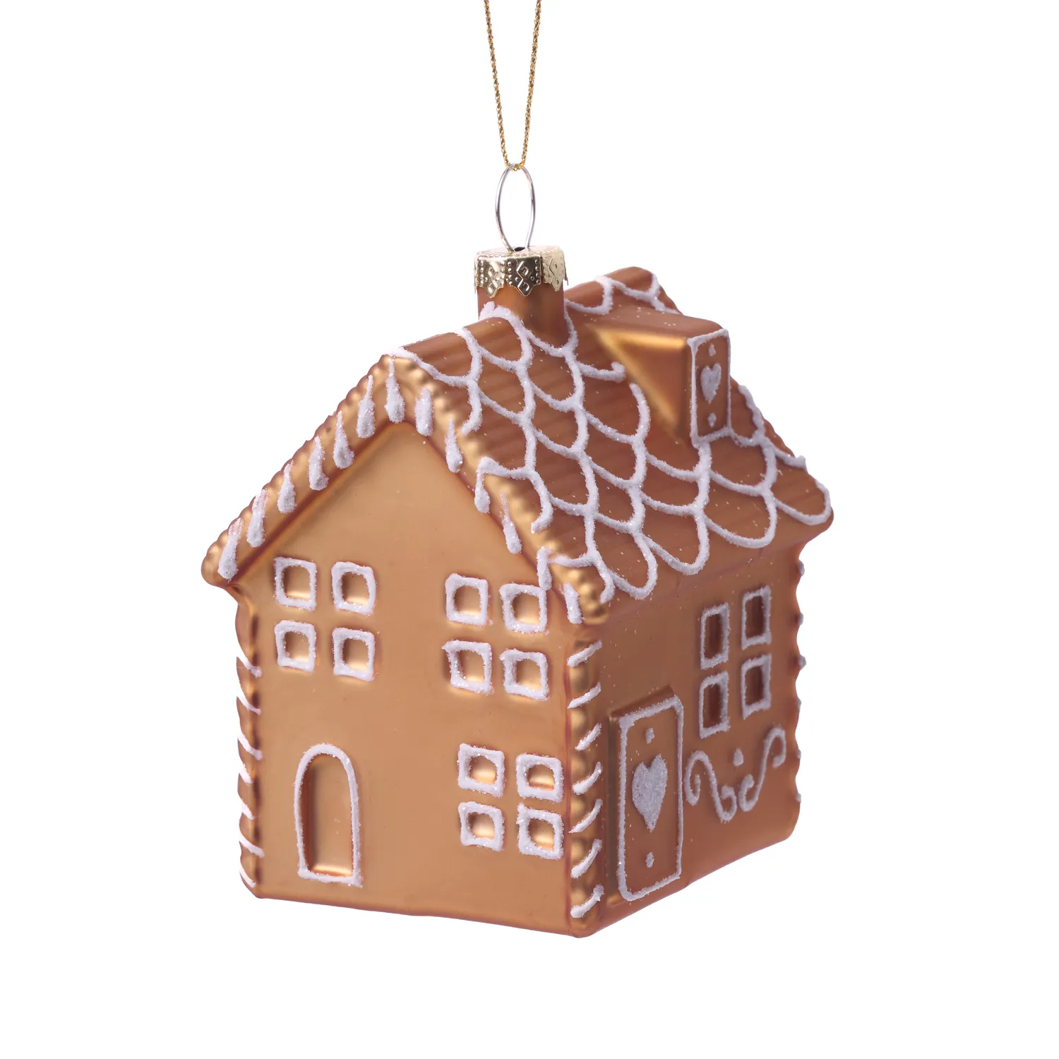 Sur la table Gingerbread House Ornament