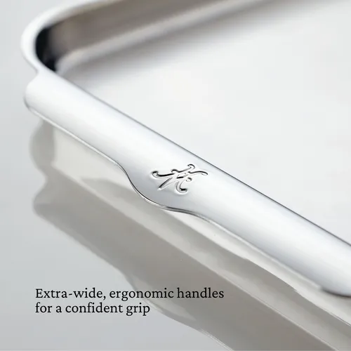 Hestan OvenBond Tri-ply Half Sheet Pan & Stainless Steel Rack