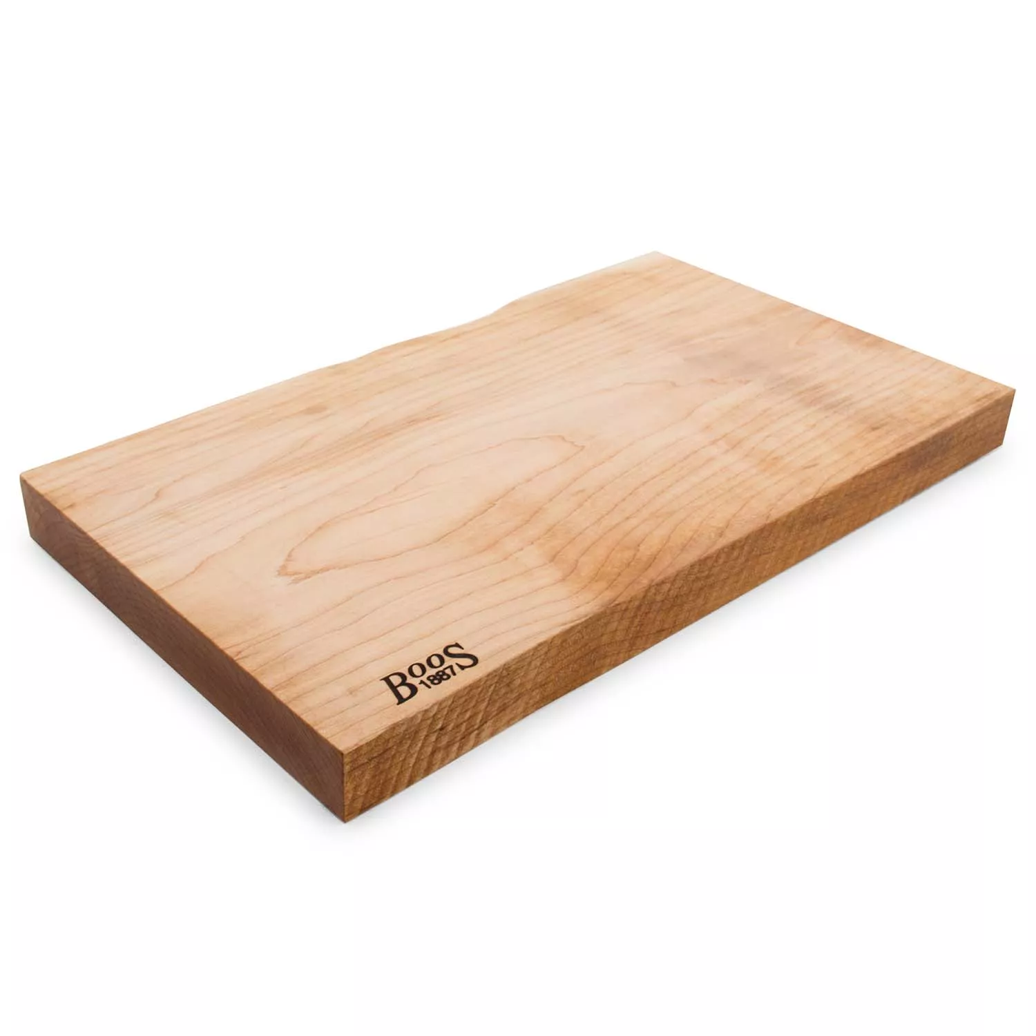 John Boos Maple Rustic Edge Cutting Boards, 1.75" Thick