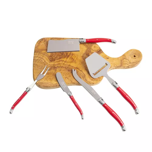  French Home Laguiole 5-Piece Cheese Knife Set