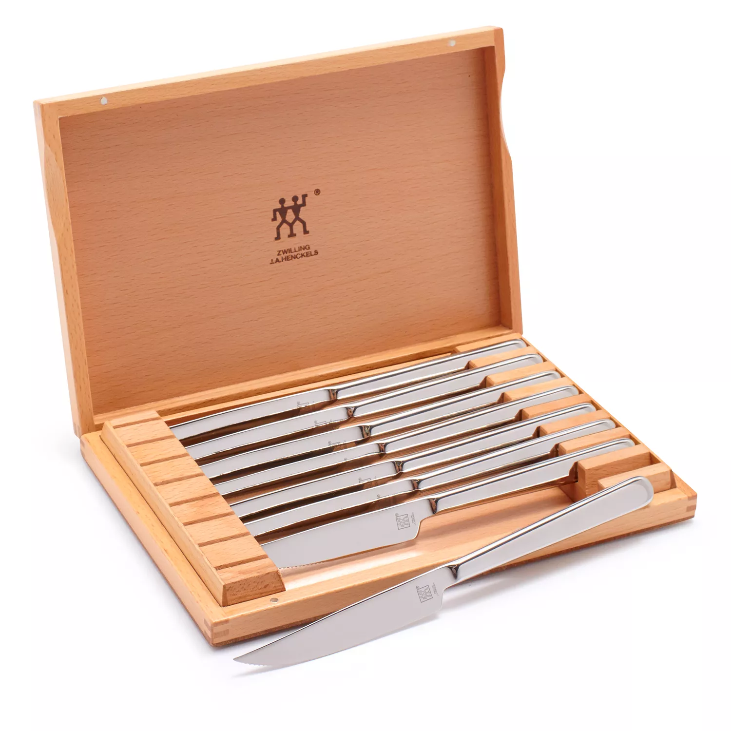 Zwilling J.A. Henckels Steak Knives with Box, Set of 8