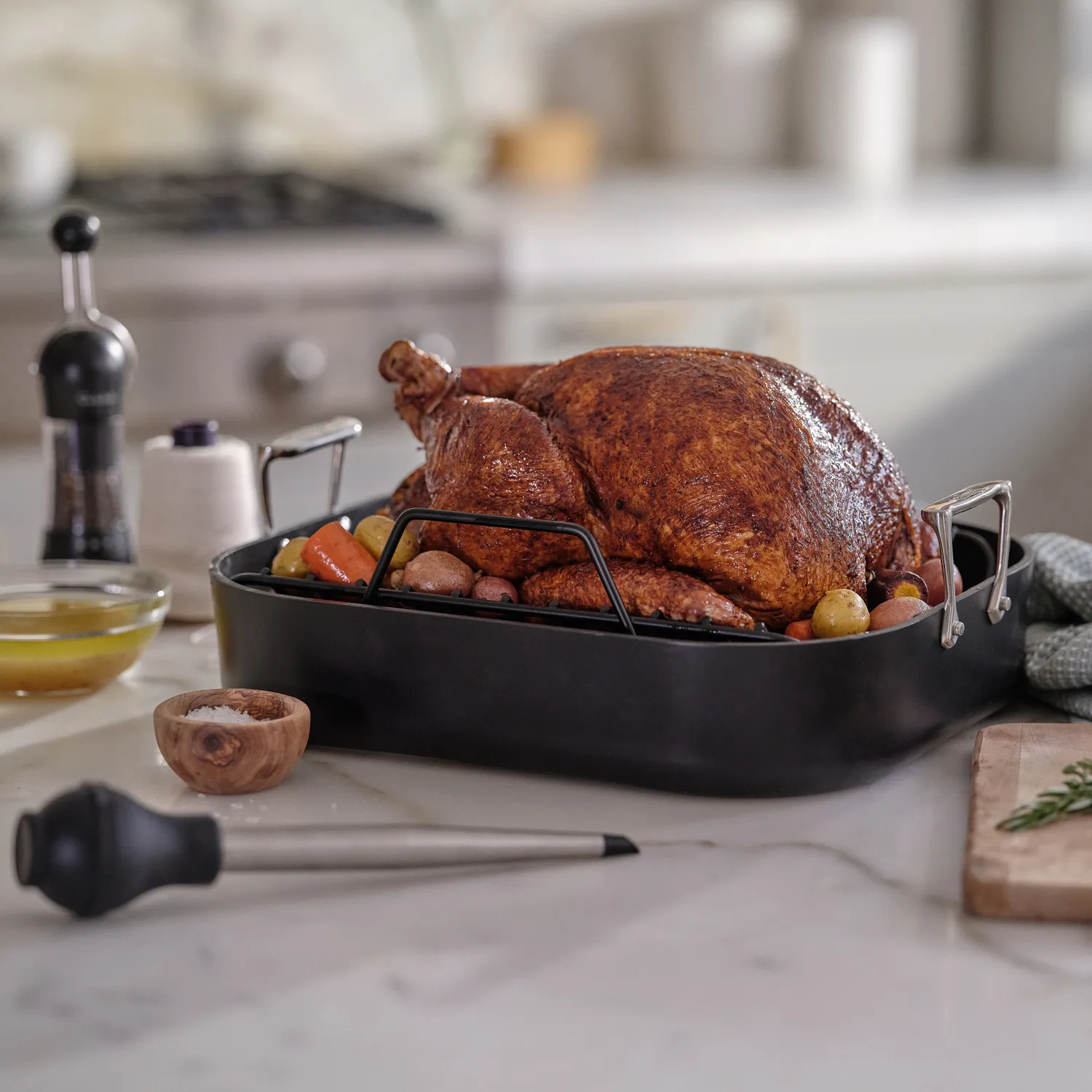 All-Clad HA1 Expert Nonstick Roaster w/ Rack